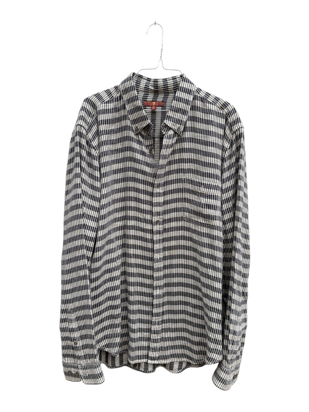 7 FOR ALL MANKIND Men’s Classic Cotton Button Shirt